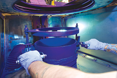 Offset, Gravure Ink Pigments Weighed by Bulk Bag Discharging Systems